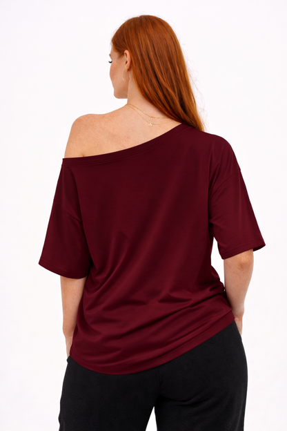Riviera Top – Off Shoulder Fluid Feminine Top