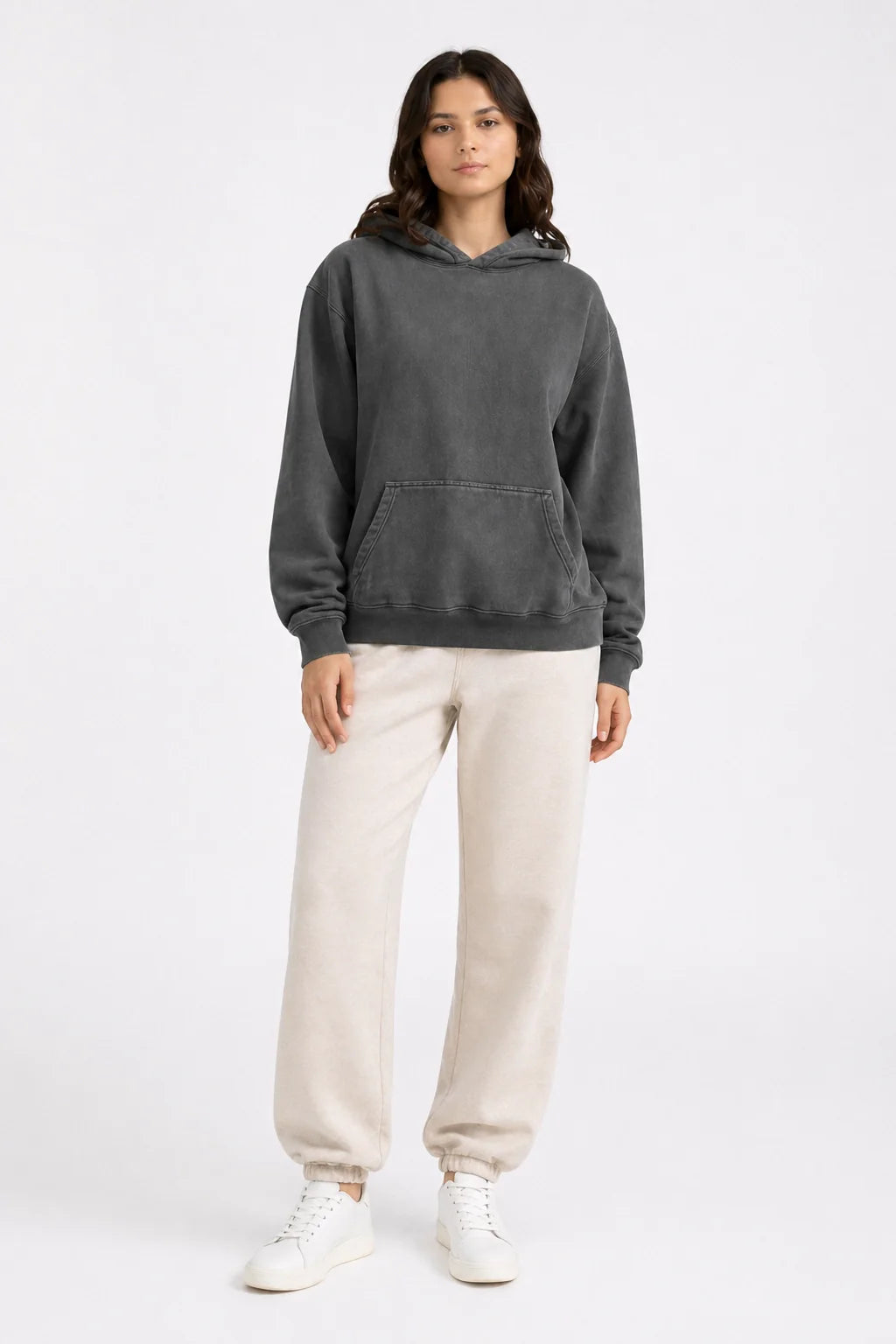 EaseLayer Hoodie – Sweat à Capuche Relax Doux Femme