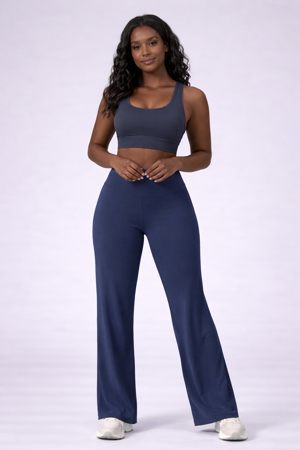 SculptFlare Pants – Pantalon Sport Taille Haute Évasé Sculptant