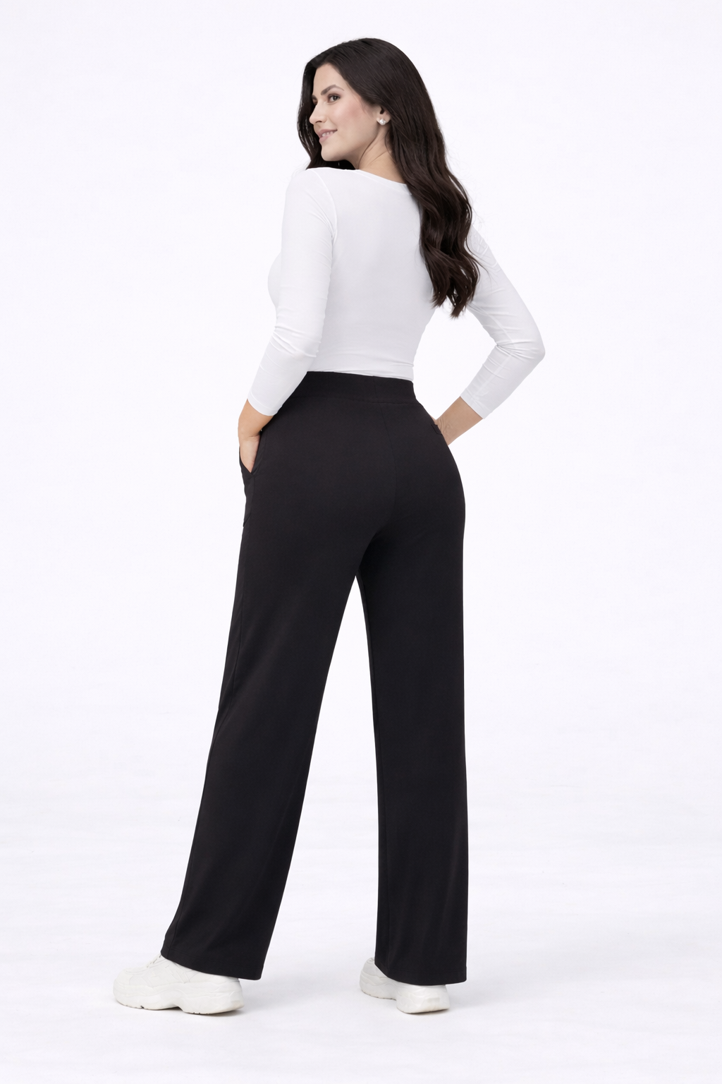 Wide Comfort Pants – Loose Drawstring Wide Leg Trousers