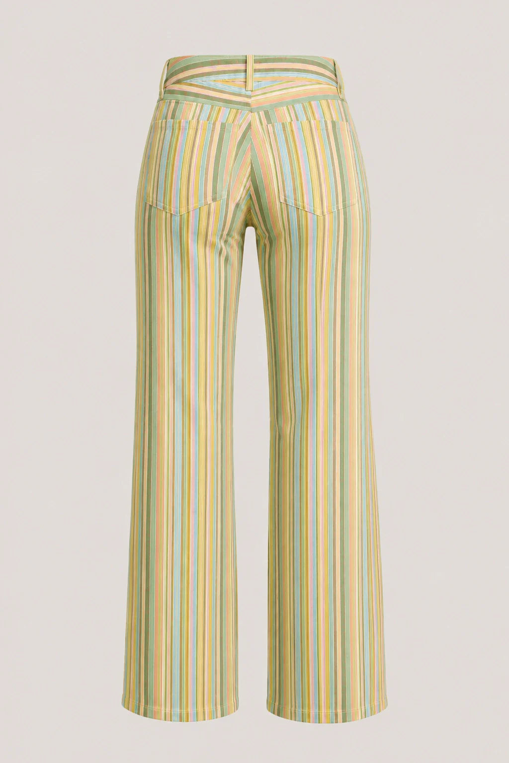 Riviera Jeans – Multicolour Striped Wide Leg Jeans