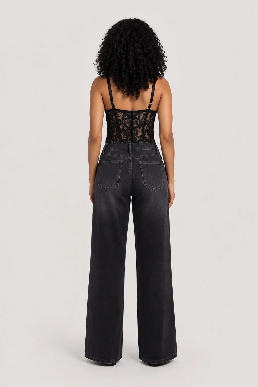 Scarlett Top – Floral Lace Corset Crop Top Evening