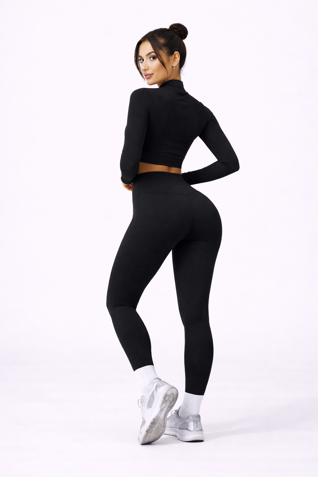 SculptCore Set – 3 Piece Sport Bra Top & Legging Set